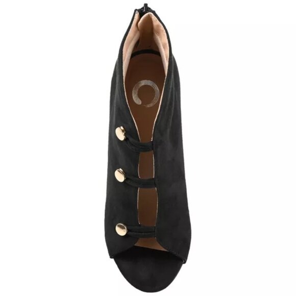 Journee Collection Brecklin Stiletto Booties Women's Size 8 1/2 NIB - Picture 3 of 4